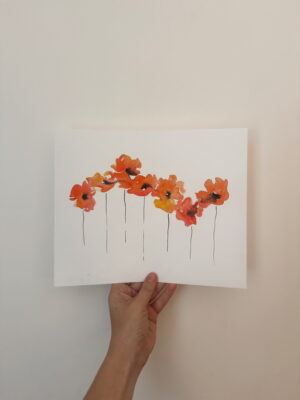 Orange Poppies